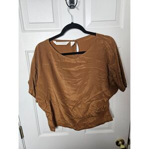 Fenn Wright & Mason Silk Shirt Size Small